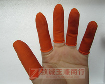 Waterproof and non-slip working finger cover carved jade to protect fingers