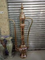 One meter 8 large pots copper pots