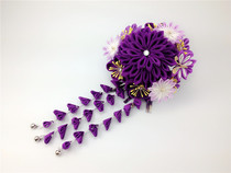 Japanese Japanese fine flower clothes hair hair Japanese style Japanese female handwriting and wind hair decoration cos