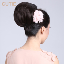 Prettily short ponytail wig piece Fluffy cute ponytail buckle bud hair bag lady hair extension piece