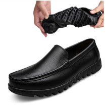 Head Layer Cow Leather Summer Dad Shoes Father Shoes Middle Aged Seniors Non-slip Soft Bottom 37 Yard Soft Leather Genuine Leather Casual Leather Shoes