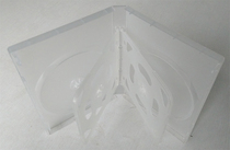 High quality CD DVD frosted six-piece rectangular insertable factory outlet 100 per box