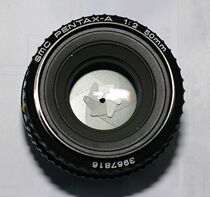 PENTAX A50 2 F2 SMC PENTAX M50 2 2 0 F2 SLR camera good color manually