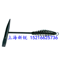 Electric welding knockout hammer spring handle shockproof welders welding hammer welding slag hammer escape hammer lifesaving hammer detection hammer