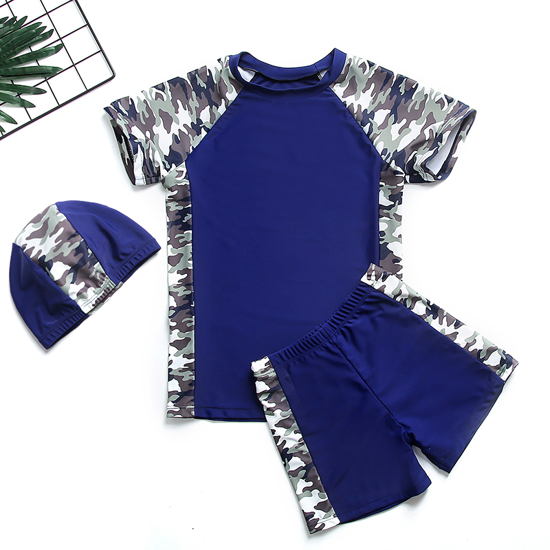 Children's split swimsuit 8 Boys skirt swimsuit 9 Plus size 13 years old middle and older children 12 Students 10 Fat boys 15 Summer