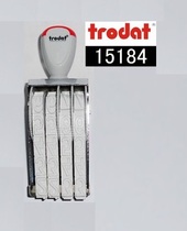 4 digit numbered chapter Zhuoda 15184 scroll number 0-9 adjustable date chapter large price seal 18mm