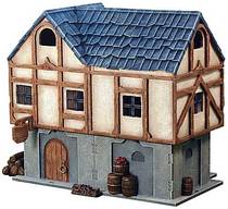 Little Maiden Record Warhammer Battle Chess Running Group DND Wooden Scene Tavern