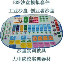 Customized ERP sand table simulation Professional manager simulation cabin surface teaching aid Supply chain business sand table simulation