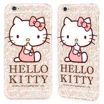 GARMMA Kitty iphone 6 plus 6s plus mobile phone shell-flower-flower