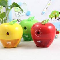 Apple Styling Pencil Sharpening Machine Elementary School Student Rolls Pen Knife Hand Sharpened Pencil Shaved