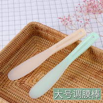 Green Vegetarian Large Tone Film Stick Mask Spoon Squeegee Mask Brush mask Mask Rod DIY Homemade Beauty Daubing Mask Tool