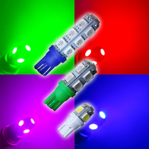 Pedal motorcycle modifier Bubble Fuxi 12 volt instrument fog light bulb LED steering light bulb 5 lights