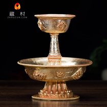 Buddhas Cup Buddhist Supplies Nepal handmade pure copper full-Cure gold Golden Secret Repair for the Buddhas Cup 8 auspicious for the cup