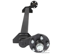 Trailer torsion axle torsion half bridge 500kg-2 ton trailer axle shock-absorbing rubber torsion axle rear axle accessories