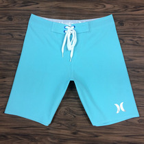 Mens competition fitness beach pants summer tide light blue shorts loose large size casual pants summer seaside surfing pants