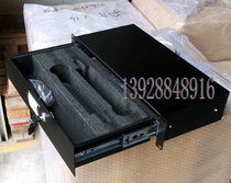 2U microphone drawer short) special drawer for ABS cabinet) wireless microphone tool box) aviation box drawer