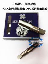 OSG tube with wire tapping NPS PTNPTPS1 41 81 161 2 straight slot tap