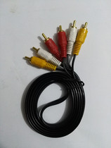 EVD video avline six-head Lotus line three-to-three video cable network set-top box cable TV
