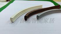 British import E-type self-adhesive sealing strip Anti-noise strips soundproof strips 3 colors (9x4mm)