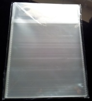 Ultra-wide plus DVD box protective bag moisture-proof and dust-proof plastic bag self-sealing bag thick film storage