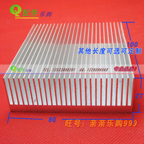 Power amplifier radiator 80*27*30 45 80 100 120 150 180MM multi-tooth-shaped heat sink