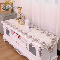 Coffee table tablecloth tablecloth European TV cabinet cover modern simple pastoral fabric Bed flag placemat Xintong 213