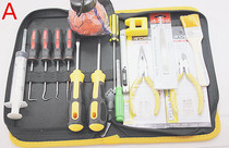 Toner cartridge powder tool set Ink tool kit Top pin hook repair printer tool set