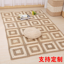 Tatami mat Rattan Tatami floor custom bay window sill mat carpet bedroom bedside