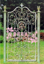 yx021 European style iron door entry door single open iron door security door iron door wedding decoration door