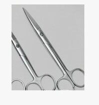 Cut straight cut in stainless steel scissors