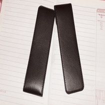 Portable presbyopia box leather case folding 360 degree rotating reading glasses glasses case leather glasses bag