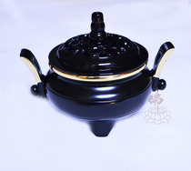 Boonentang Taiwan Boyuan Pavilion A608 has ear stove incense burner Buddhist supplies Taiwan pure copper incense burner