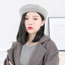 Beret wool Korean version of the British sweet casual wild trendy autumn and winter warm women elegant Japanese painter hat