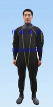  Supply neoprene foam rubber CR material dry wetsuit one-piece insulation waterproof wetsuit