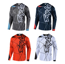 18 downhill suits AM DH short-sleeved riding jacket mens long-sleeved off-road motorcycle suit custom