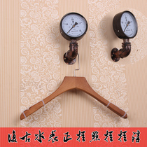 Retro water meter is hanging on the wall point hanging adhesive hook water meter adhesive hook clothing store Wall Wall European creative adhesive hook special price