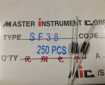 MIC Ultra Fast Recovery Diode SF38 3A Diode Straight Foot (250 Boxes 45 Yuan)