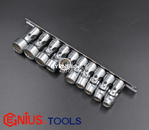 Talent US-310M Tools 10mm 3 8 10 Piece Set 12 Corner Manual Universal Sleeve Set