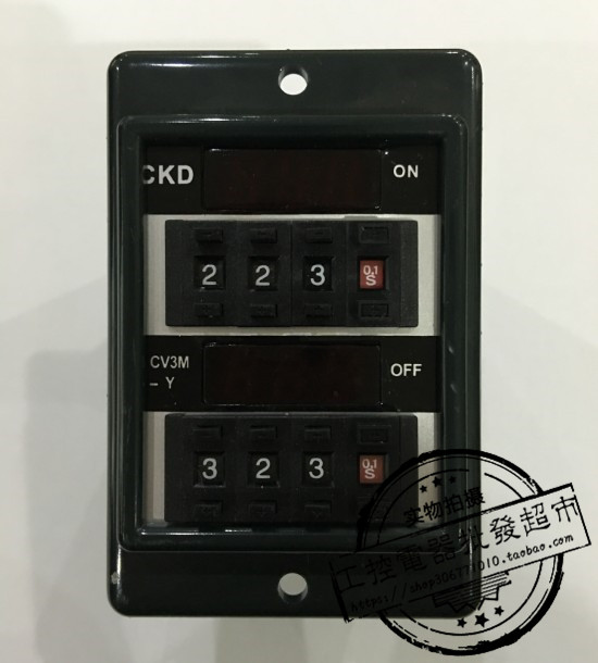 (Factory direct)CV3M-Y digital bi-adjustable time relay AC110V 220V DC24V