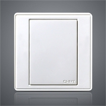 Chint switch socket NEW7E blank panel white panel 86 type panel