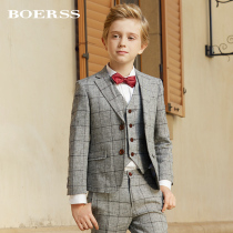 BOERSS boys dress set flower girl show dress childrens suit Korean handsome casual suit