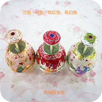 Russian tin color figure automatic egg toothpick cylinder toothpick box European high-end restaurant practical decoration crafts