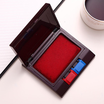 deli deli deli 9850 printing table semi-automatic two-color quick-drying printing table sponge-shaped ink blue