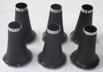 B- flat clarinet black tube trumpet mouth expansion to improve timbre instrument Bakelite