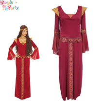 Halloween Adult Performance Costume Cosplay Woman Cosplay Costume Arthur Wife guinevere