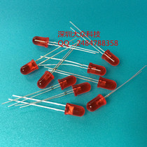 Infinite LED lamp F5 red red long feet ultra - bright 1000 light - emitting diodes