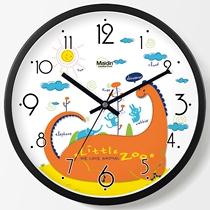 Medin living room wall clock clock clock bedroom mute large wall clock Nordic creative hanging table simple perpetual calendar B082