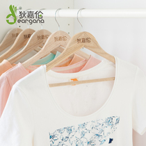 Di Jialun solid wood hanger adult clothing store childrens clothing rack old camphor wood clothing rack wooden clothing hanger