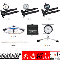 IceToolz E312 313 322 371 381 spoke ruler flat circle return tension meter electronic level