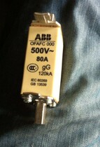 ABB brand fuse OFAFC000GG 80A 25A 50A 500V GB13539